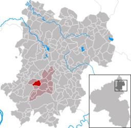 Läget för Siershahn i Westerwaldkreis