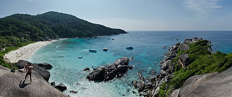 „Ao Kuerk“ bay, Similan-Island, Thailand