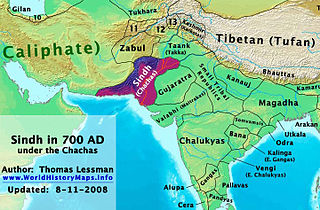 <span class="mw-page-title-main">Umayyad conquest of Sindh</span> Successful Umayyad invasion of Sindh (711 AD)