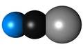 Sodium cyanide space filling