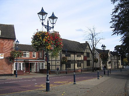 Historic Solihull town centre