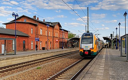 So kommt man zu Bahnhof Lübben mit den Öffentlichen - Mehr zum Ort Hier