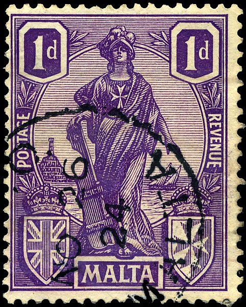 File:Stamp Malta 1924 1p.jpg