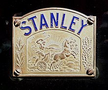 Stanley logo, 1919 Stanley Steam Car 1919 logo.jpg