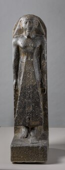 Statue of Hapu, Hapuseneb's father and third lector priest of Amon. Museo Egizio, Turin. Statua di Hapu, terzo sacerdote-lettore di Amon 0S52107.tif