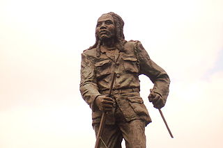 Dedan Kimathi Kenyan leader during the Mau Mau Uprising (1920–1957)