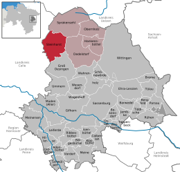 Steinhorst - Carte