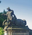 English: Centaur at the Glienicke Bridge. Sculptor: Stephan Walter, 1908 Deutsch: Kentaur an der Glienicker Brücke. Bildhauer: Stephan Walter, 1908