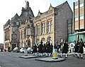 Stirling Pipes et la Musique du Royal Regiment of Scotland mènent les Argyll and Sutherland Highlanders (2)