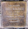 Stolperstein Bleibtreustr 33 (Charl) Doris Walther.jpg