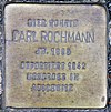 Stolperstein Leibnizstr 19 (Charl) Carl Rochmann.jpg