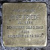 Stolperstein Ludwigkirchplatz 2 (Wilmd) Rose Friede.jpg