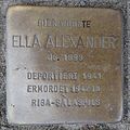 wikimedia_commons=File:Stolperstein Meppen Lingener Straße 23 Ella Alexander.jpg