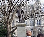 Staty över Stonewall Jackson i Richmond i Virginia i USA