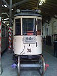 Tw 78 von 1912 im Straßenbahnmuseum Halle