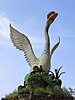 Swan statue (Rajang River)