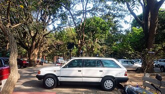 left-side view of the station wagon. Tata Estate left side view.jpg