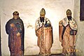 Three unidentified saints