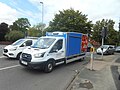 Tesco Ford Transit delivery van, Loughborough, UK