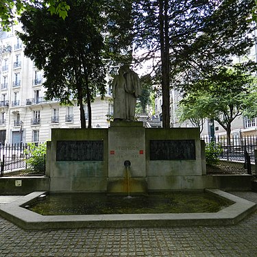 Monumentet över Théophile Steinlen.