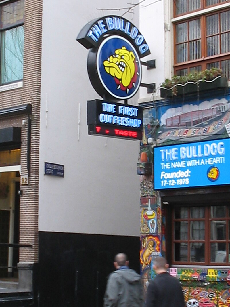 Cafe Bulldog The Mack in AmsterdamAmsterdam Red Light District
