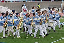 The Columbia University Marching Band in 2018 The Columbia University Marching Band (CUMB).jpg