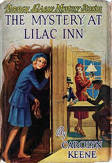 The Mystery at Lilac Inn (1930) front cover, 1940A-33 printing.jpg