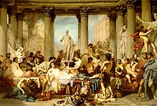 Τομά Κουτύρ, Οι Ρωμαίοι της παρακμής, 1847