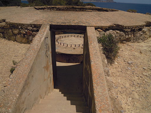 The Sa Caleta Coastal Battery, Ibiza 25 June 2013 (2)