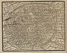 Brussel in 1610 (Theatrum Urbium)