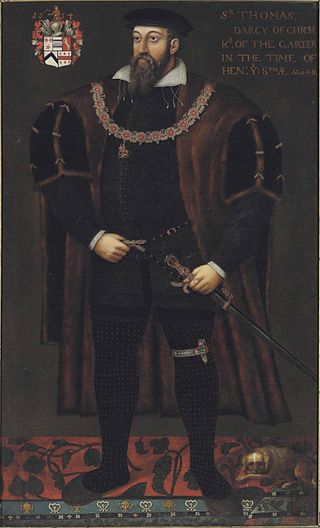 <span class="mw-page-title-main">Thomas Darcy, 1st Baron Darcy of Chiche</span> English courtier