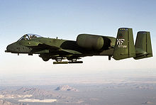 OA-10 Thunderbolt of the 23d TASS, Davis-Monthan AFB, Tucson, AZ (USAF photo). Thunderbolt - Closeup.jpg