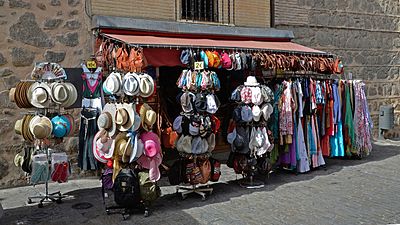Hats and clothing shop - Toledo, Spain