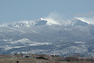 Truchas Peak mountain in United States of America