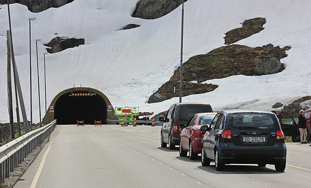 Tunnel in Norwegen.