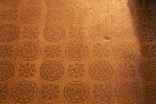 Early linoleum at Tyntesfield Tyntesfield 2015 087.jpg