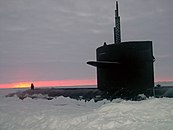 USS Honolulu około 280 mil od Bieguna Północnego