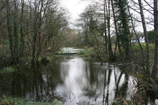 The canal at Clones Road, Monaghan.