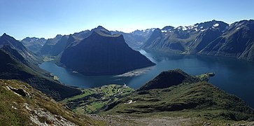 Sunnmørsalpene and Hjørundfjorden