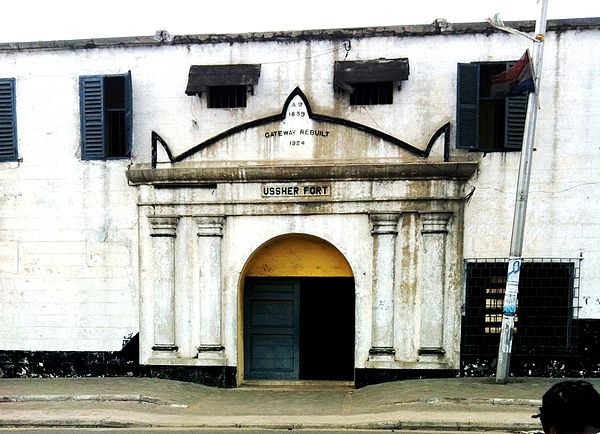 Ussher Fort today.