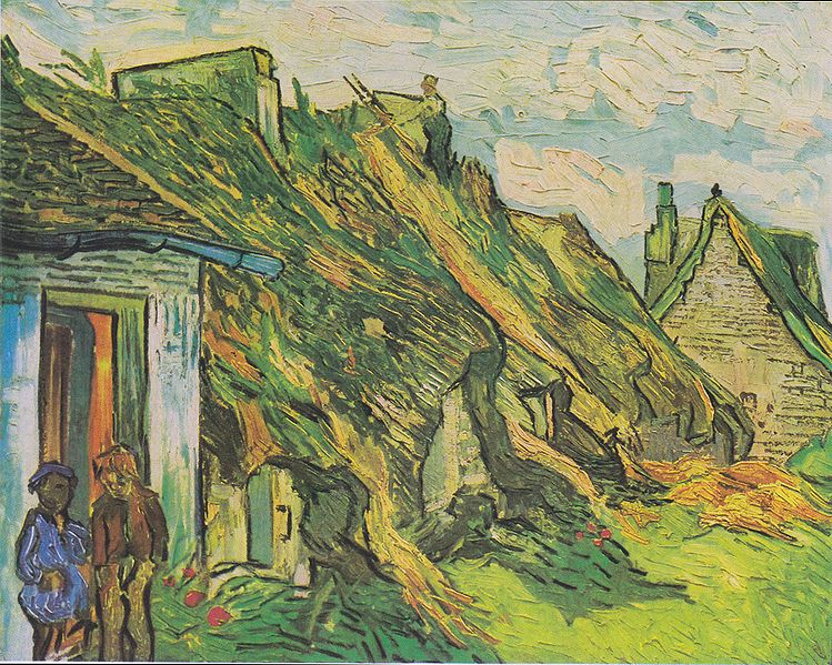 File:Van Gogh - Strohgedeckte Hütten in Chaponval.jpeg