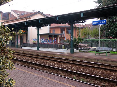 Come arrivare a Stazione Vedano Olona con i mezzi pubblici - Informazioni sul luogo