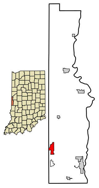 <span class="mw-page-title-main">Saint Bernice, Indiana</span> Census-designated place in Indiana, United States