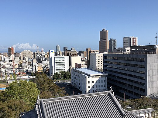 City views from Hamamatsu Castle（2021）