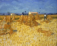 Harvest in Provence (Van Gogh painting)