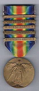 Medal bar Thin metal bar attached to the ribbon of a medal as an additional award