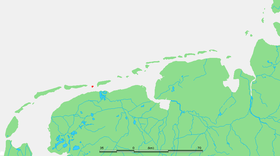 De situatie van Engelsmanplaat tussen de Waddeneilanden