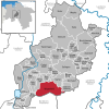 Lage der Gemeinde Wagenfeld im Landkreis Diepholz