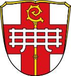 Wappen der Gemeinde Aura (Saale)