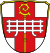 Wappen der Gemeinde Aura an der Saale